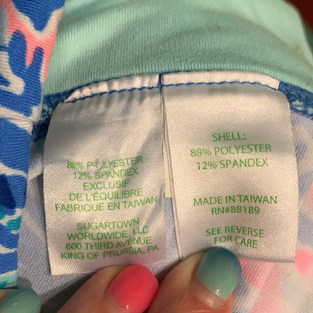 Lilly Pulitzer luxletic Tropical Leggings small - Picture 10 of 11
